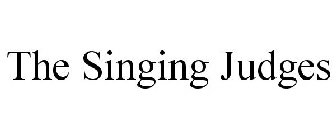 THE SINGING JUDGES