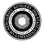 RUTGERS THE · STATE · UNIVERSITY · OF ·NEW · JERSEY SOL · IUSTITIAE · ET · OCCIDENTEM · ILLUSTRA 1766