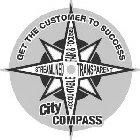 CITY COMPASS GET THE CUSTOMER TO SUCCESS STREAMLINED FAIR & FOCUSED TRANSPARENT ACCOUNTABLE