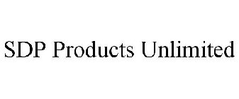 SDP PRODUCTS UNLIMITED