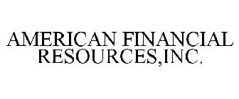 AMERICAN FINANCIAL RESOURCES,INC.