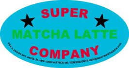SUPER MATCHA LATTE COMPANY