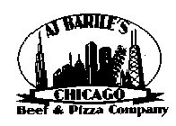 AJ BARILE'S CHICAGO BEEF & PIZZA COMPANY