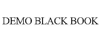 DEMO BLACK BOOK