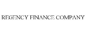 REGENCY FINANCE COMPANY