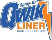 SPRAY-ON QWIK LINER CARTRIDGE SYSTEM