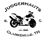 JUGGERNAUTS M. C. EST.2006 CLARKSVILLE, TN