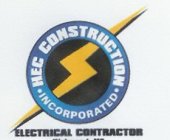 HEC CONSTRUCTION · INCORPORATED · ELECTRICAL CONTRACTOR
