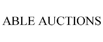 ABLE AUCTIONS
