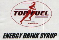 TOP FUEL WITH TAURINE ENERGY DRINK SYRUP