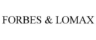 FORBES & LOMAX