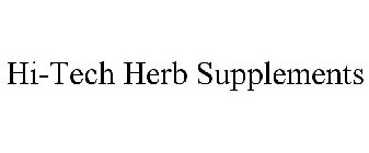 HI-TECH HERB SUPPLEMENTS