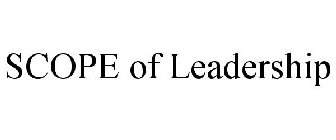 SCOPE OF LEADERSHIP