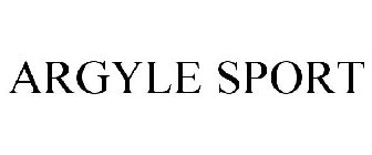 ARGYLE SPORT