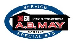 A.B. MAY COMPANY HOME & COMMERCIAL SERVICE SPECIALISTS