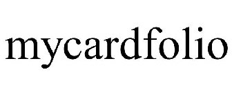 MYCARDFOLIO