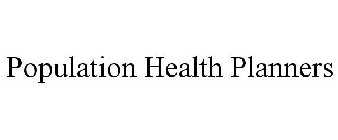 POPULATION HEALTH PLANNERS