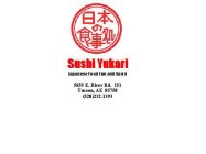 SUSHI YUKARI JAPANESE FOOD FUN AND SPIRIT 5655 E. RIVER RD. 15 TUCSON, AZ 85750 (520)232-1393