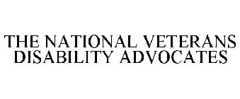 THE NATIONAL VETERANS DISABILITY ADVOCATES
