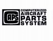 CAPS COMPUTERIZED AIRCRAFT PARTS SYSTEM