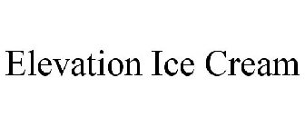ELEVATION ICE CREAM
