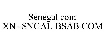 SÉNÉGAL.COM XN--SNGAL-BSAB.COM