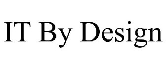 IT BY DESIGN