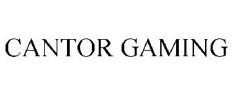 CANTOR GAMING