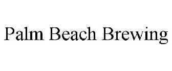 PALM BEACH BREWING