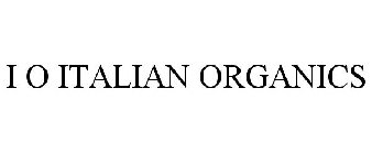 I O ITALIAN ORGANICS