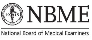 NBME NATIONAL BOARD OF MEDICAL EXAMINERS 1915