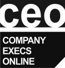 CEO COMPANY EXECS ONLINE