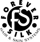 FS · FOREVER · SILK HAIR & SKIN SYSTEMS