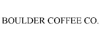 BOULDER COFFEE CO.