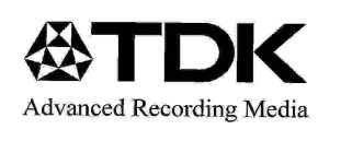 TDK ADVANCED RECORDING MEDIA