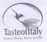 TASTEOFITALY GREAT FOOD, GOOD LIVING