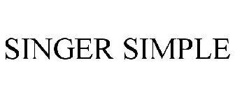 SINGER SIMPLE