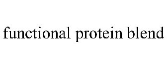 FUNCTIONAL PROTEIN BLEND