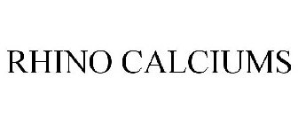 RHINO CALCIUMS