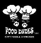 FOOD DUDES LLC. PARTY FOODS & CONFECTIONS