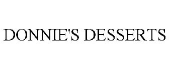 DONNIE'S DESSERTS
