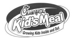 CHICK-FIL-A KID'S MEAL GROWING KIDS INSIDE AND OUT