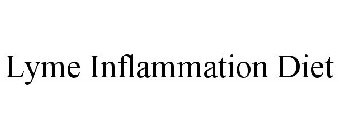 LYME INFLAMMATION DIET