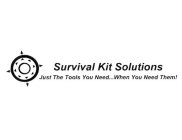 SURVIVAL KIT SOLUTIONS JUST THE TOOLS YOU NEED...WHEN YOU NEED THEM!