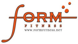 FORM FITNESS WWW.FORMFITNESS.NET