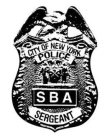 CITY OF NEW YORK POLICE SBA SERGEANT