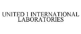 UNITED 1 INTERNATIONAL LABORATORIES