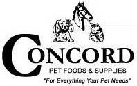CONCORD PET FOODS & SUPPLIES 