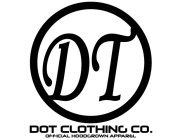 DT DOT CLOTHING CO. OFFICIAL HOODGROWN APPAREL