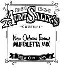 CREOLE ITALIAN AUNT SALLY'S -GOURMET- NEW ORLEANS FAMOUS MUFFALETTA MIX NEW ORLEANS